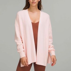 Lululemon side slit sweater NWOT size 6